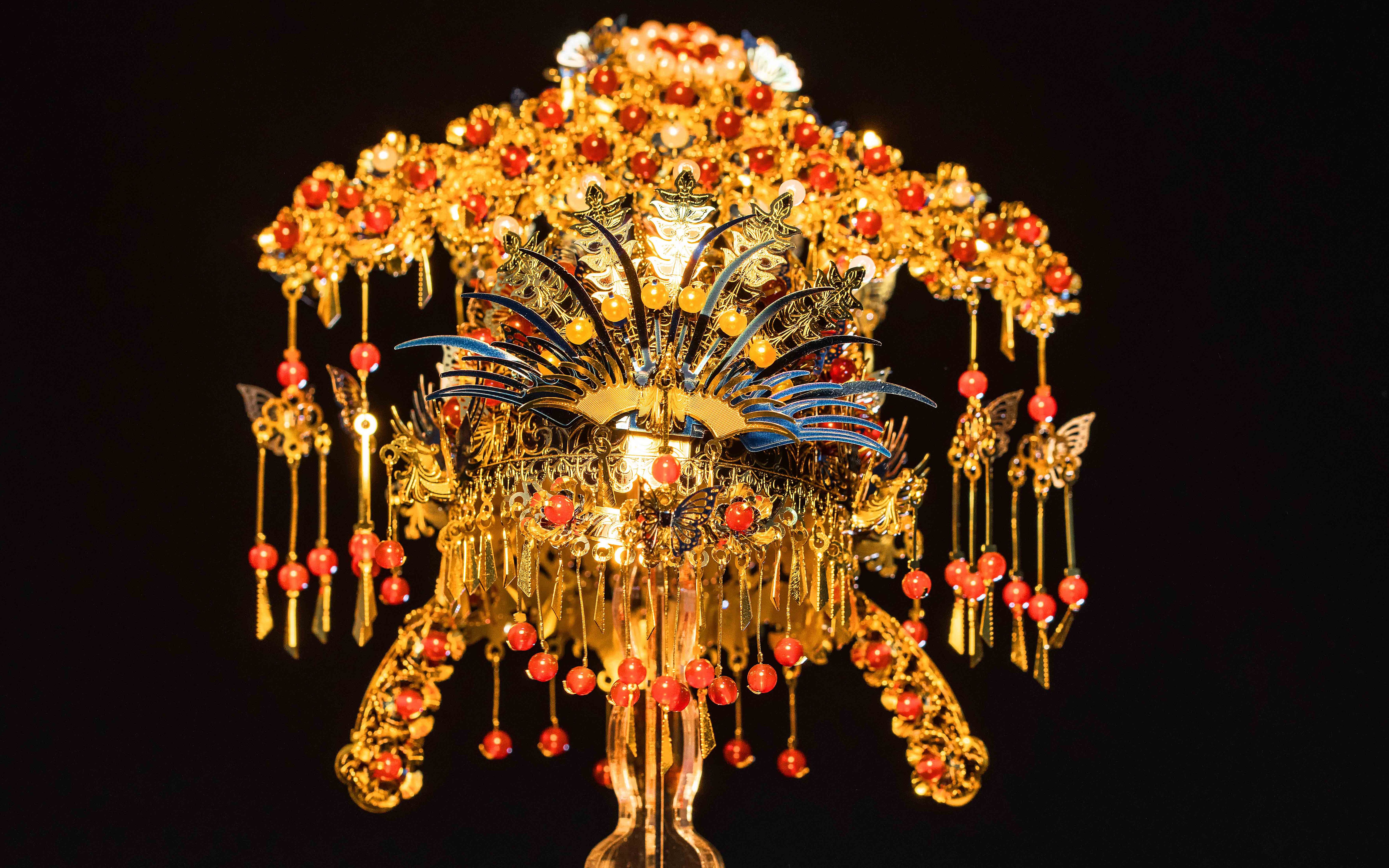 如此精美绝伦的拼酷凤冠