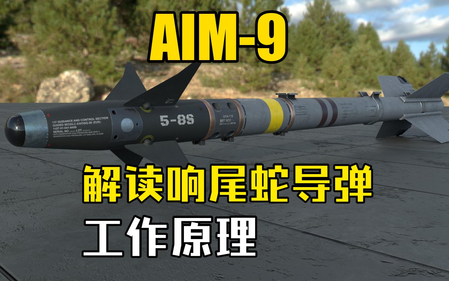 解读红外格斗响尾蛇导弹AIM9工作原理哔哩哔哩bilibili