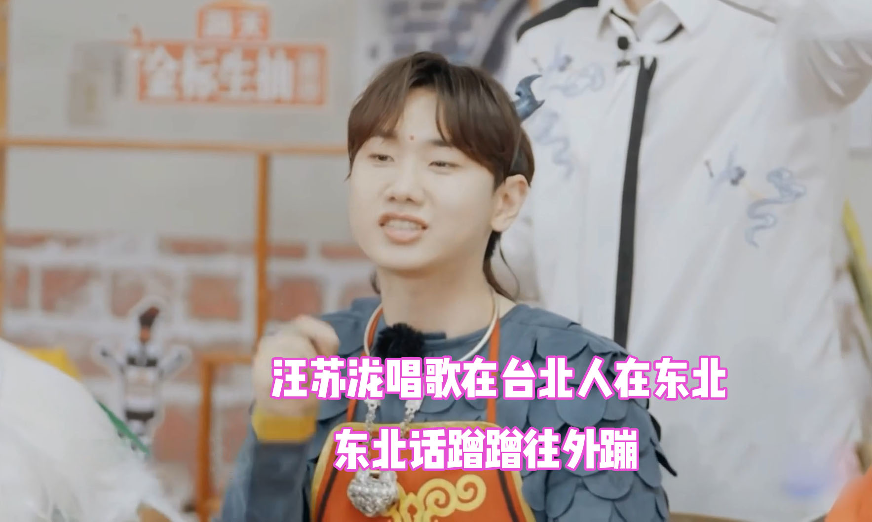 唱歌在台北人在东北的汪苏泷上综艺急眼了东北话蹭蹭往外蹦