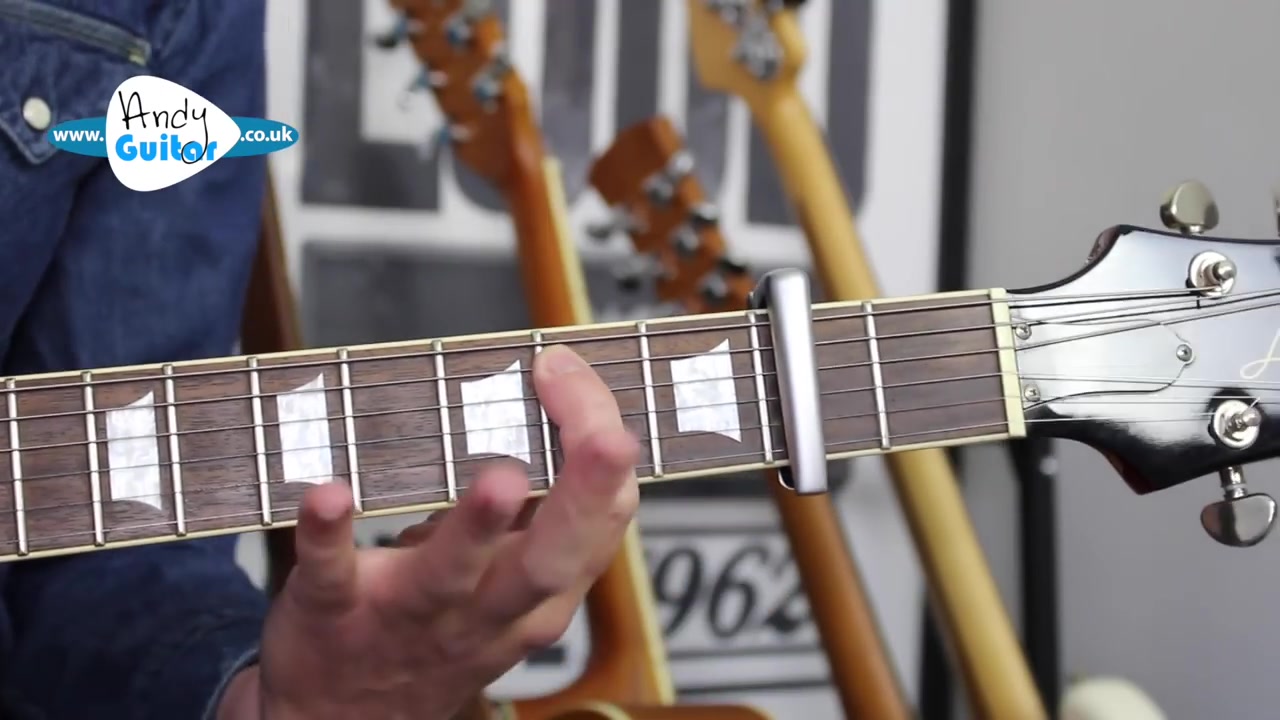 [图]How to play Old Time Rock and Roll - Rhythm and Lead Guitar Tutorial Bob Segar