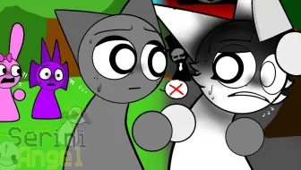 格雷救了杀人版温达 #节奏盒子 #动画 #恐怖 #恐怖之夜 #Incredibox #Sprunki