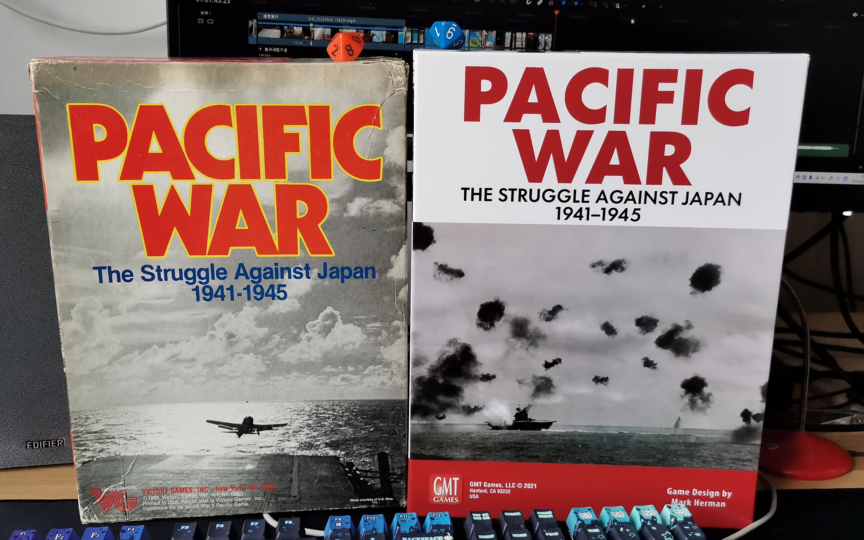 [图]PACIFIC WAR 太平洋战争 第二版开箱！！！我太快乐了