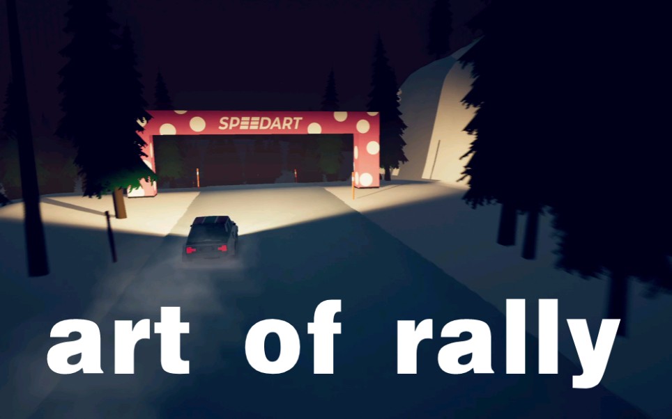 [图]拉力赛艺术 art of rally，看着画面卡通，但是物理做的非常可以。