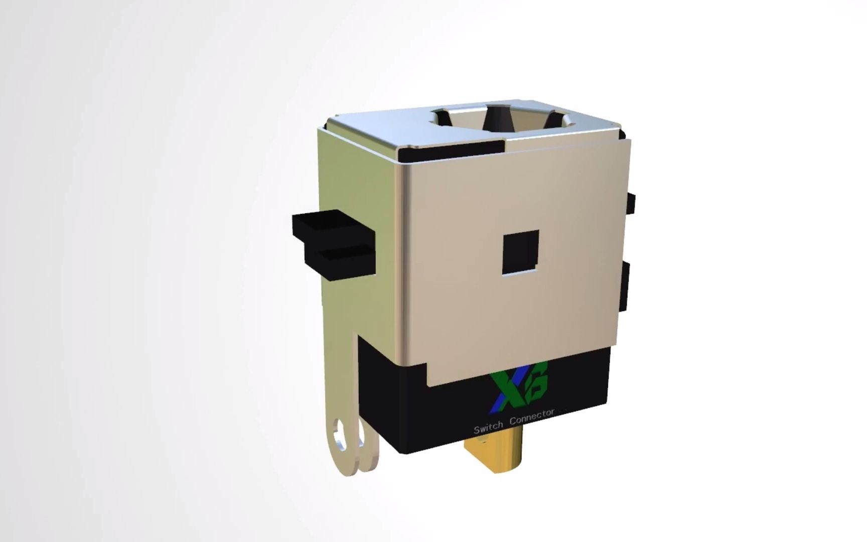 dc插座/dc电源插座/直流dc母座/dc接口大电流/dc jack dip type- xb