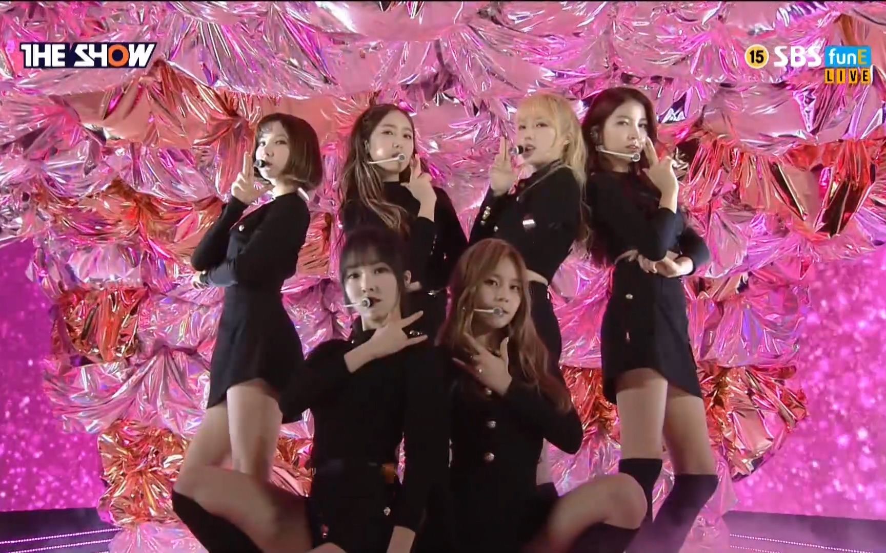 【60fps】【回顾】170314 gfriend fingertip the show一位 安可舞台