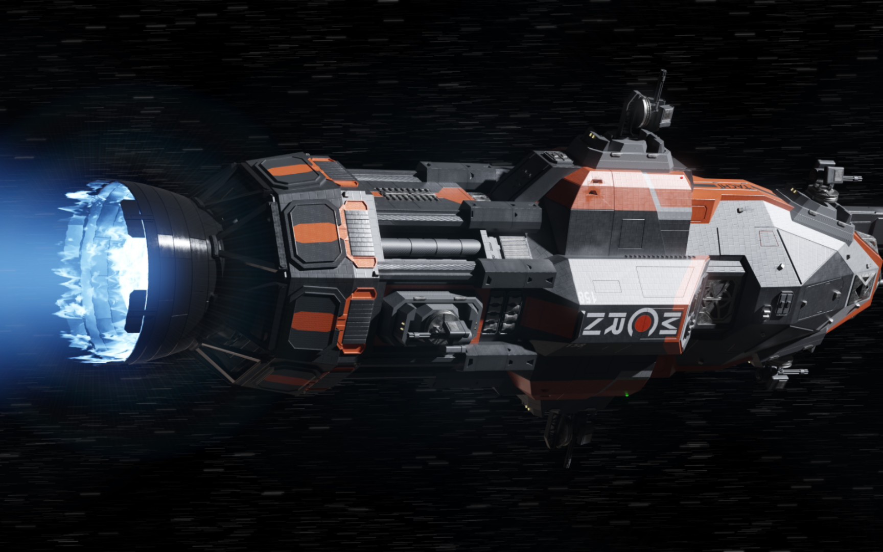 【科幻战舰】"太空无垠"rocinante星际飞船和空间站