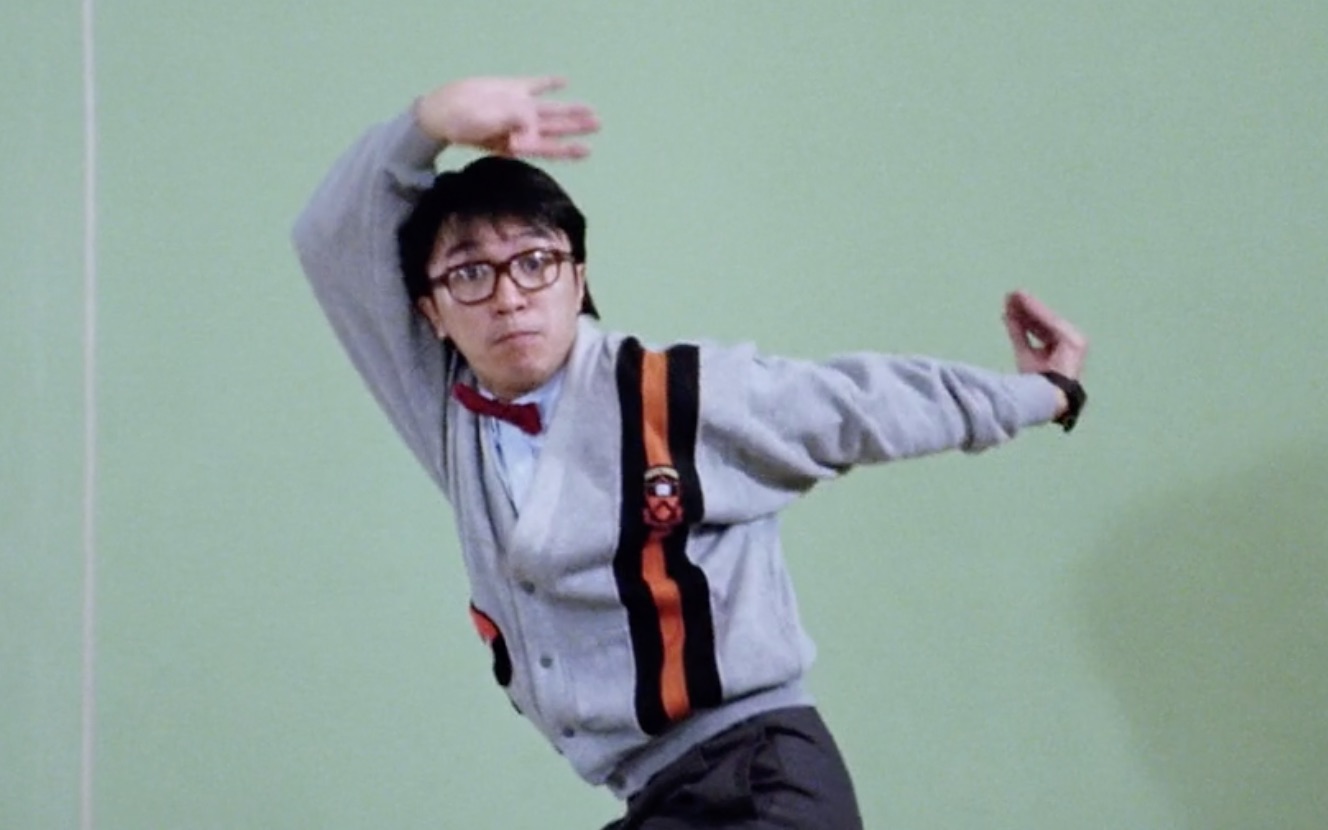 星爷《逃学威龙2》 最帅一幕 多少男生的校园幻想