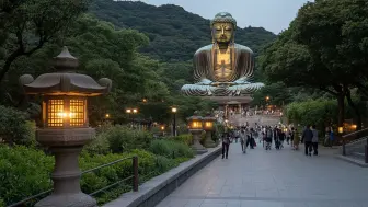 Скачать видео: 日本镰仓与江之岛🇯🇵 东京最受欢迎的旅游路线，日走三万步的特种兵行程