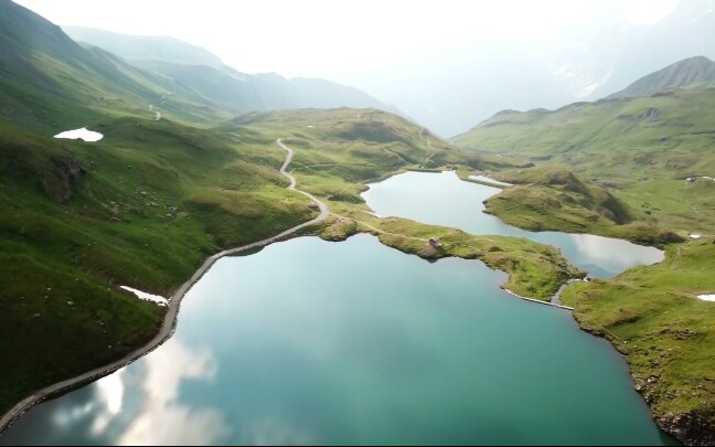 [图]4K.迷人延时航拍Alps||穿越四国阿尔卑斯山