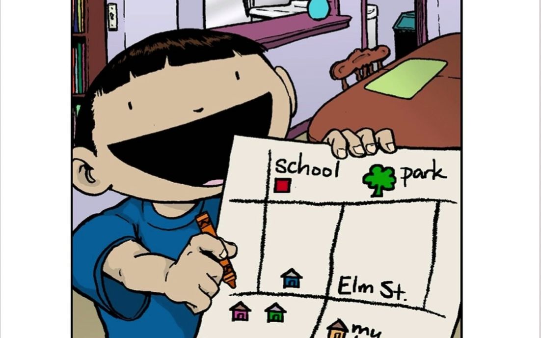 绘本阅读-raz-level-d 23-my neighborhood