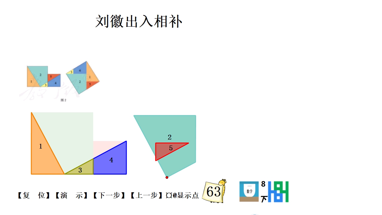 人教8下63页刘徽出入相补哔哩哔哩bilibili