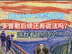 下载视频: 5.28日CS市场分析：多普勒后续还有说法吗？