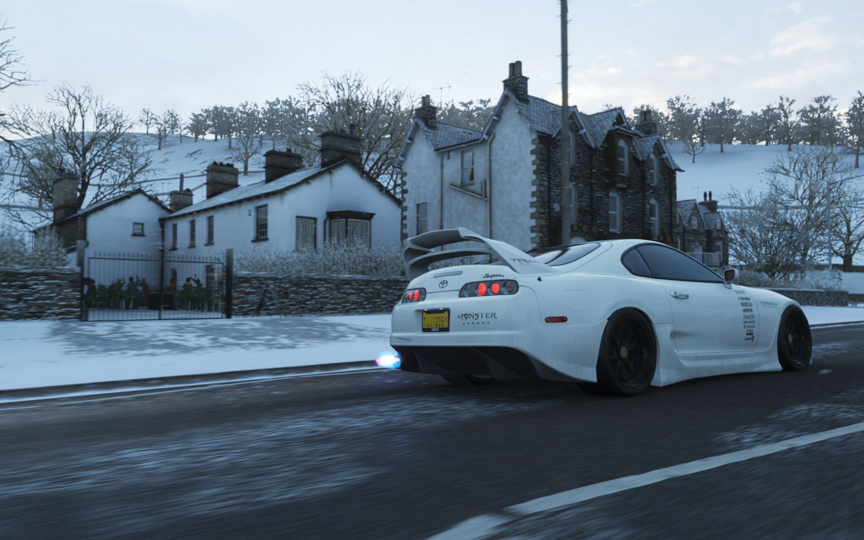 【地平线4】为了更大马力舍弃了一部分稳定性的supra居然比上次快了九