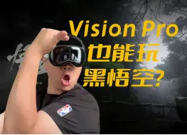 Скачать видео: Vision Pro X 黑神话悟空6DoF初体验！ALVR+UEVR+4090中画质60帧勉强带动~~