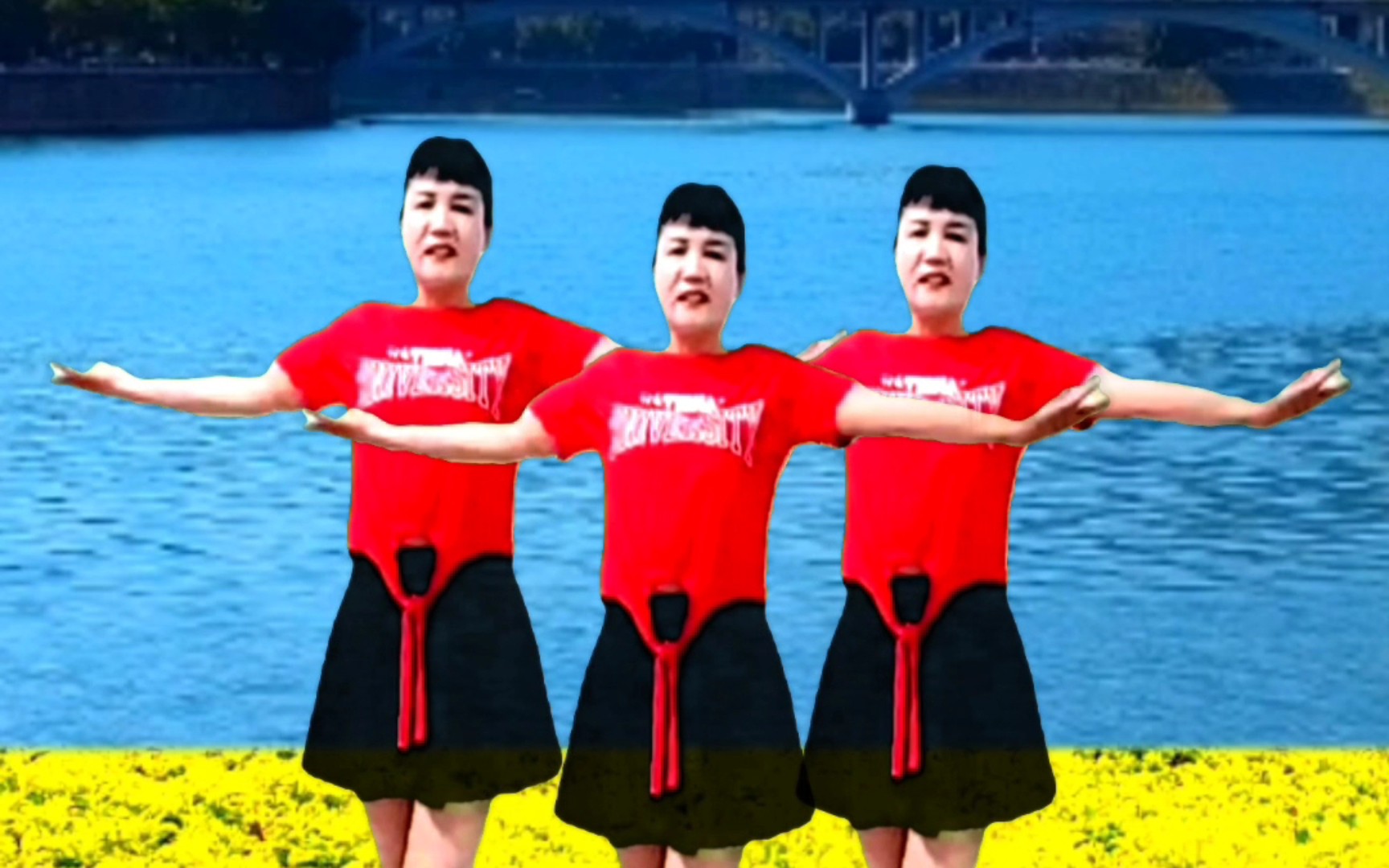 凤姐广场舞《情人桥》恰恰舞