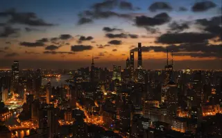 城市素材：富强中国，航拍中国大城市
