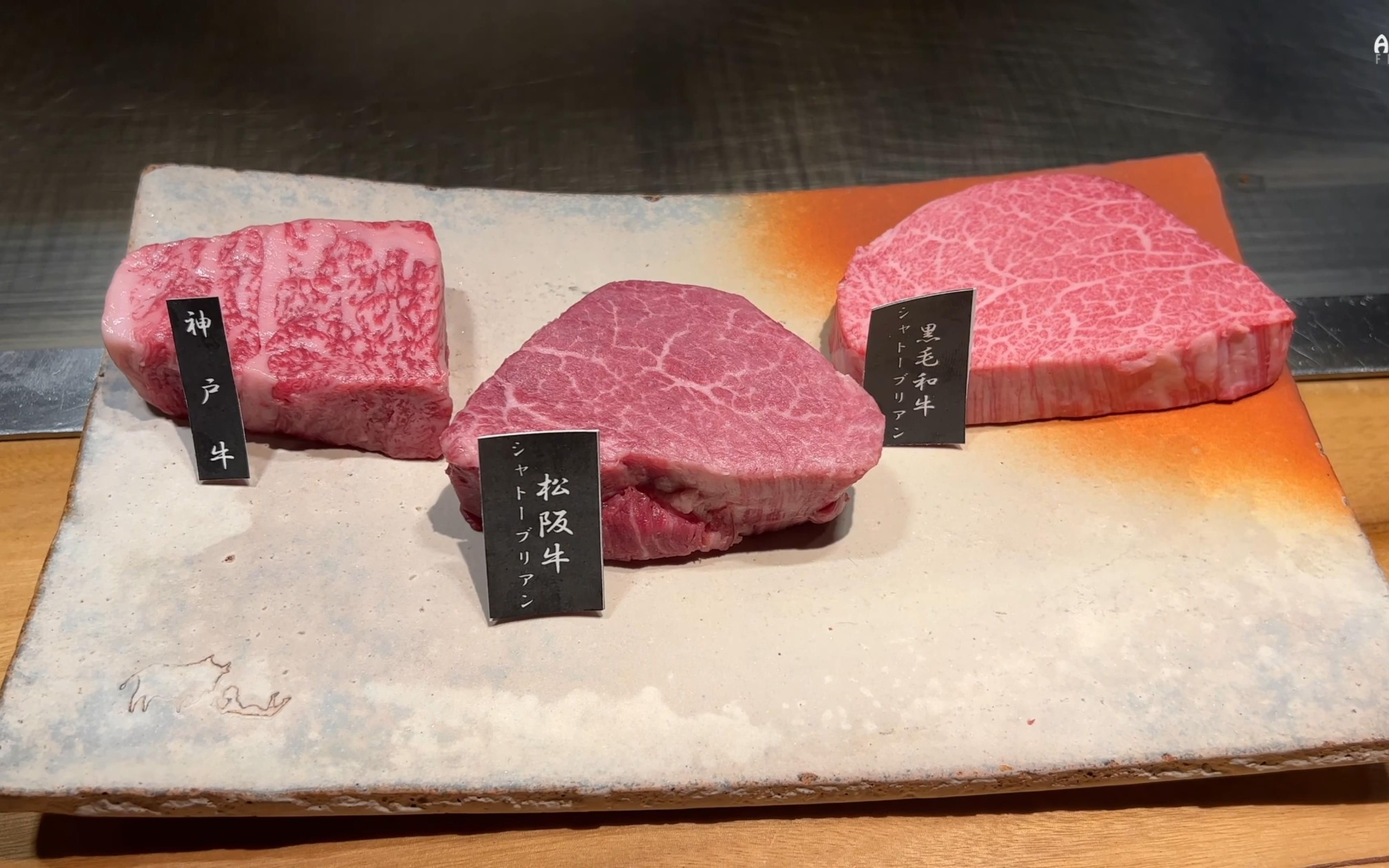 [4k]东京420美元晚餐-神户牛肉,松阪牛肉,黑毛和牛