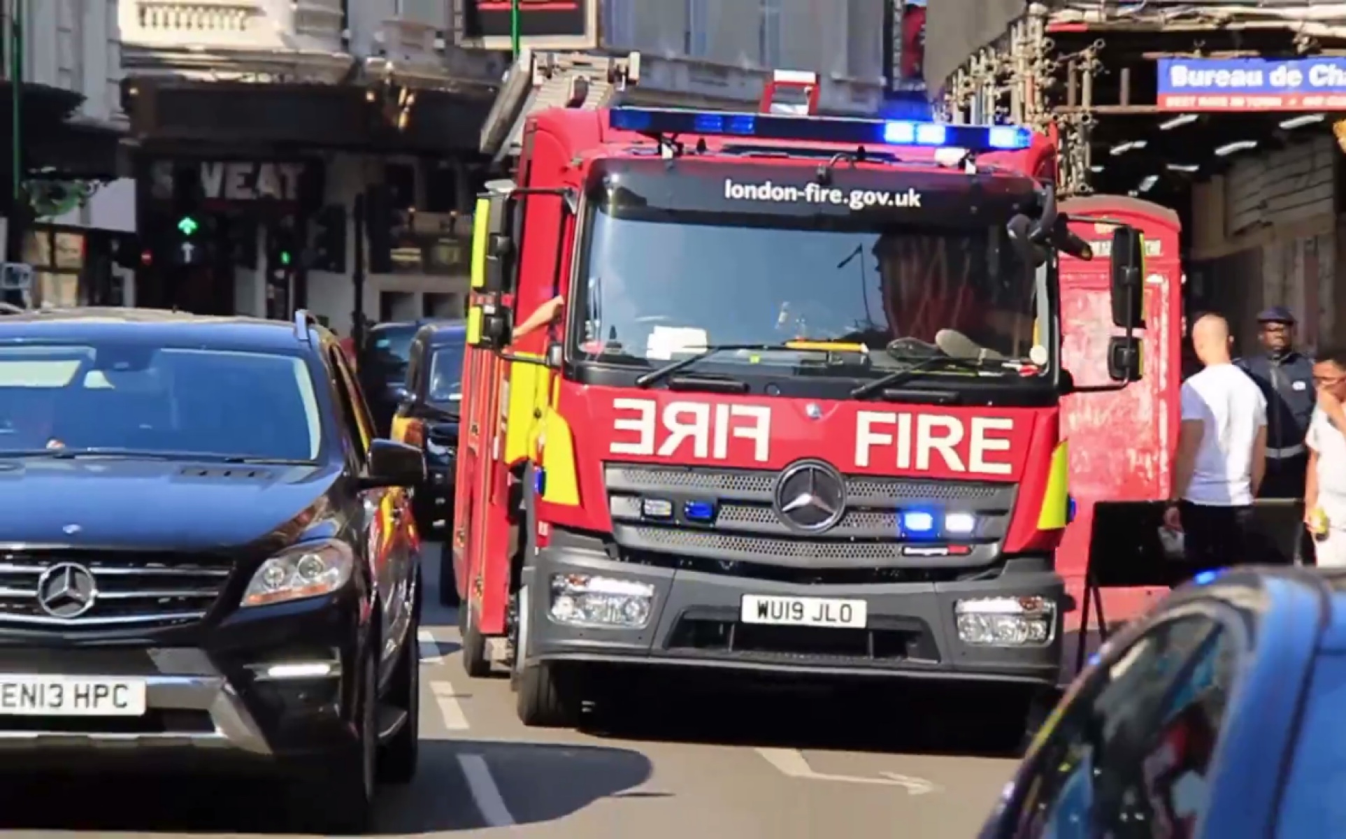 【出警合集】伦敦消防队soho 消防站响应