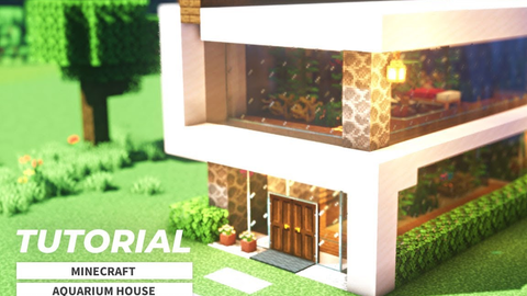 Minecraft How To Build A Aquarium House Tutorial Youtube Seven 如何建造水族馆 之家 授权搬运 爱哔哩 B站视频 音频mp3解析下载站