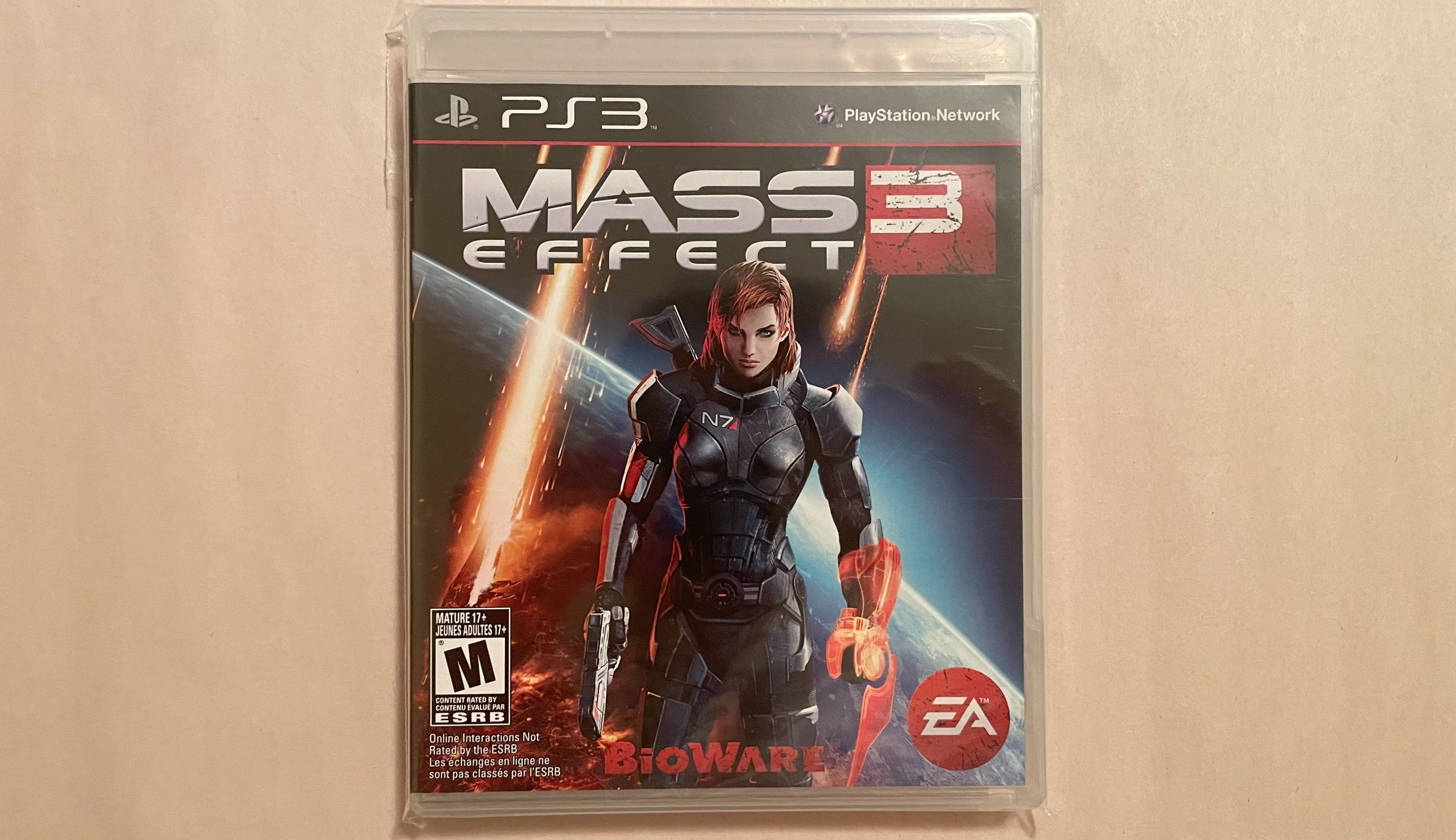 质量效应 3 Mass Effect 3 美版 ps3 实体试玩哔哩哔哩bilibili