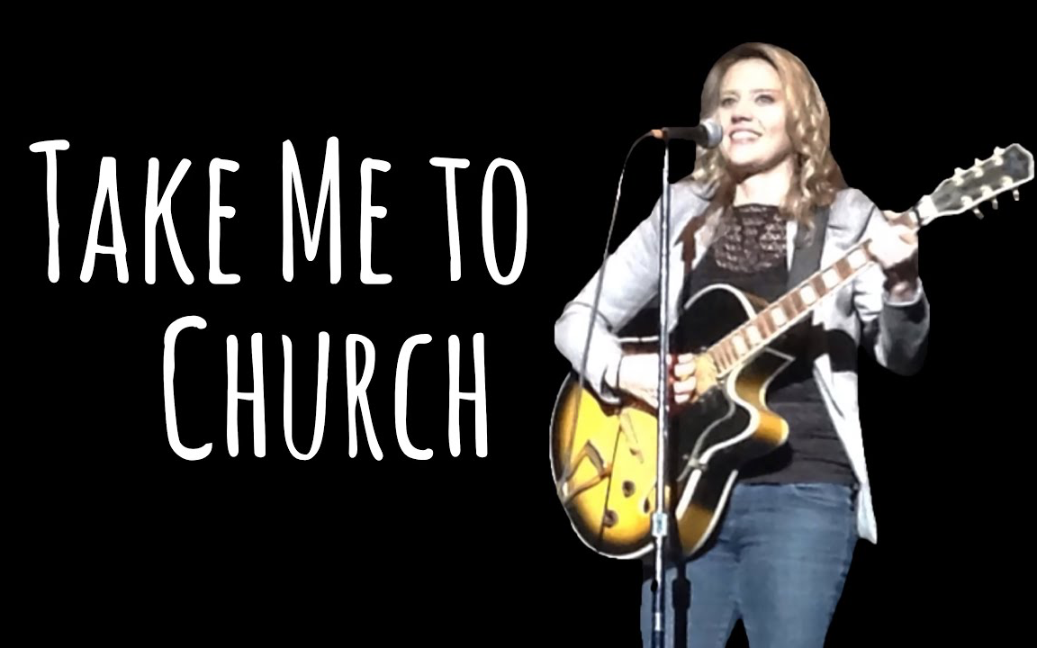 [图]【Kate McKinnon】吉他弹唱Take Me To Church