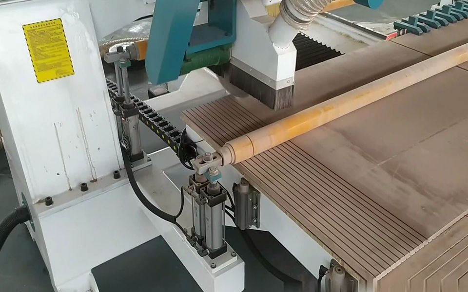 木工裁板锯厂 精密数控裁板锯设备工作视频大全 (2)