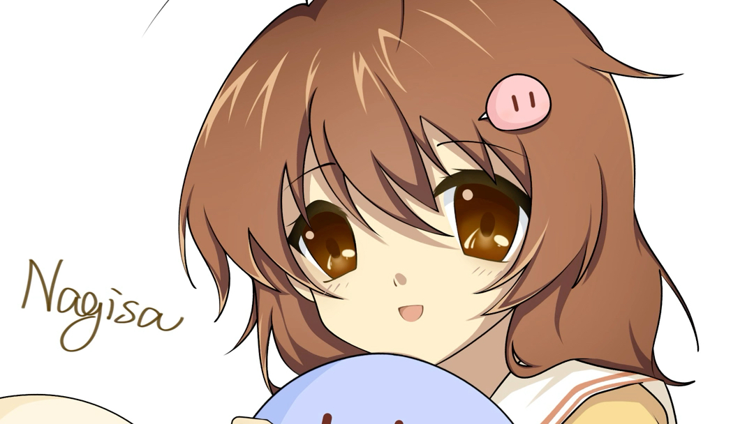 【CLANNAD】古河渚39岁生日快乐!尝试了伪官方画风~哔哩哔哩bilibili