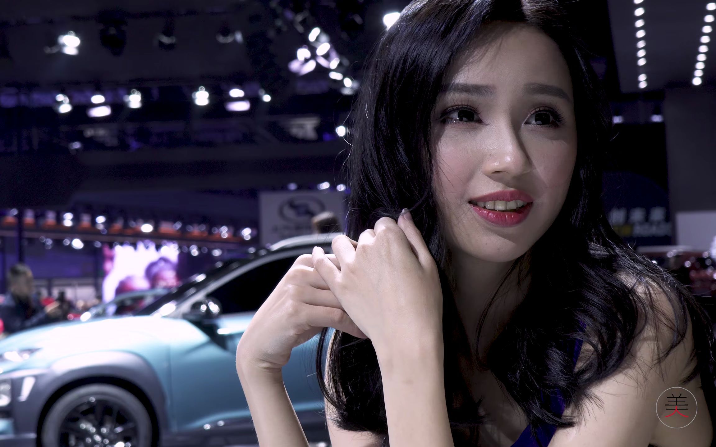 2017廣州國際車展 hyundai車模#林有田