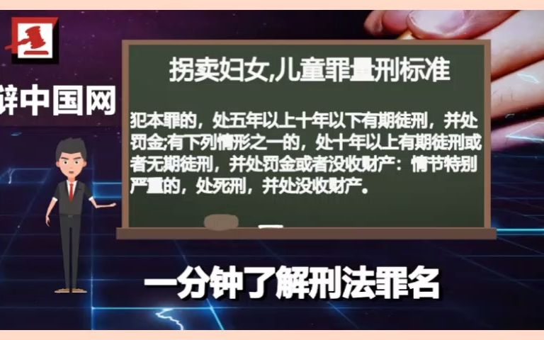 罪名讲解公开课拐卖妇女、儿童罪哔哩哔哩bilibili