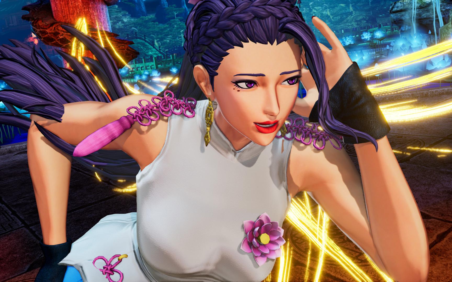 【mod】拳皇15优秀mod演示:梁 奥黛 造型演示!