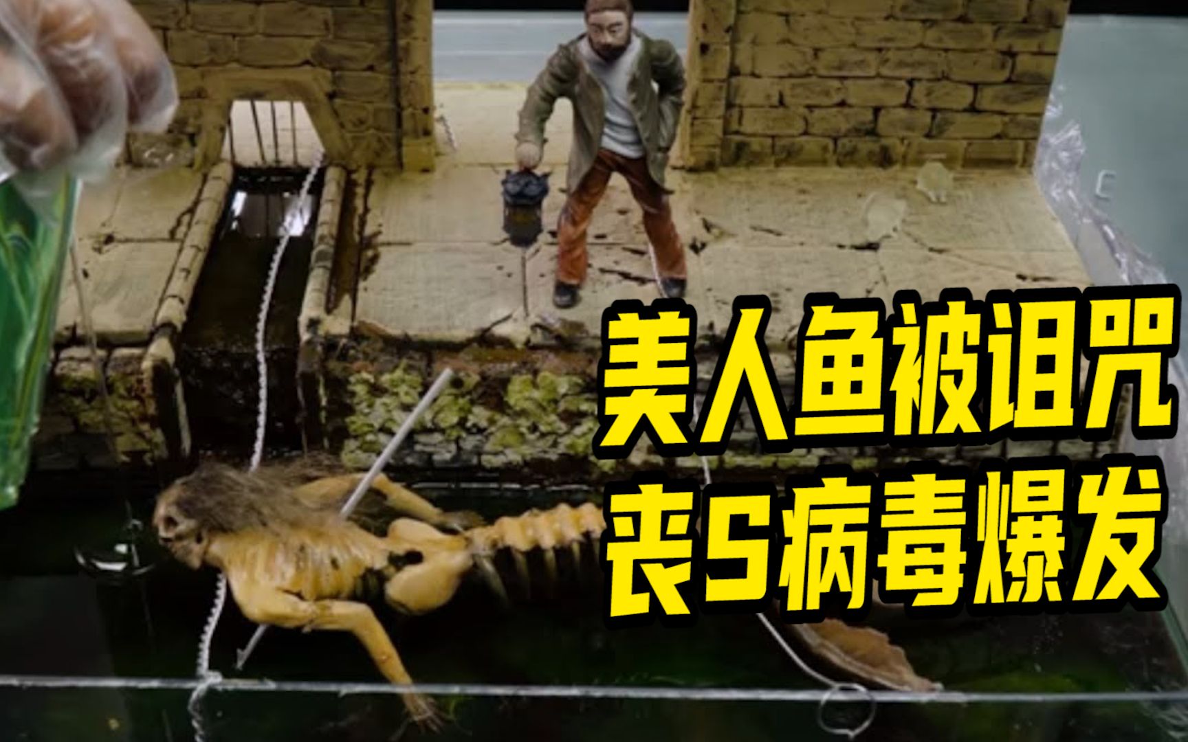 模型:下水道爆发丧尸病毒,源头竟是美人鱼!究竟怎么回事?