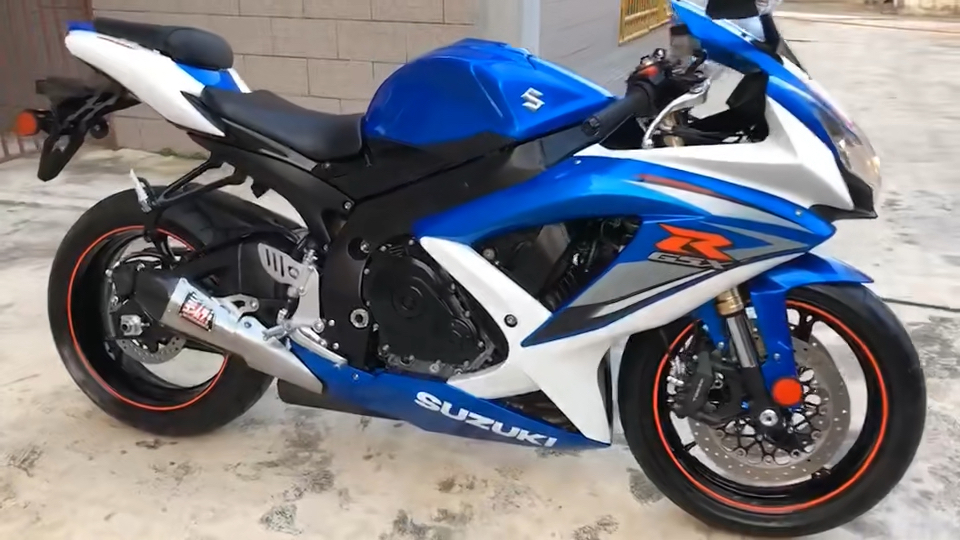 08年铃木k8 小r600 改装正品吉村排气