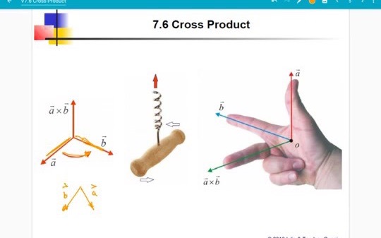 [图]7.6 Cross Product