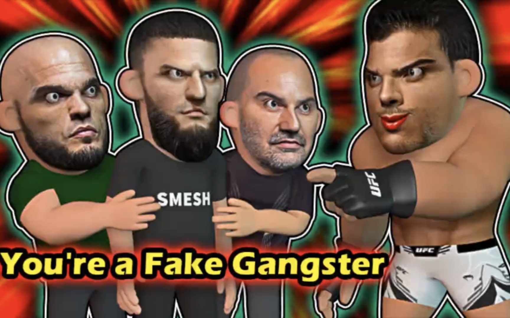 【ufc小动画中字】奇马龙嫂冲突_哔哩哔哩_bilibili