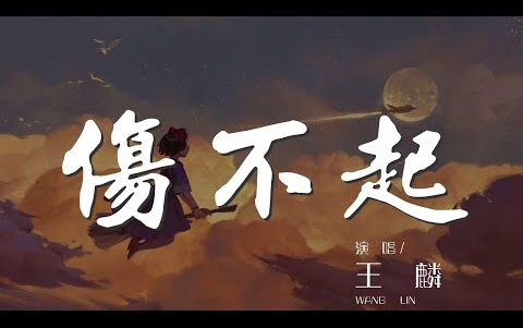 [图]傷不起 - 王麟『傷不起真的傷不起』【動態歌詞Lyrics】