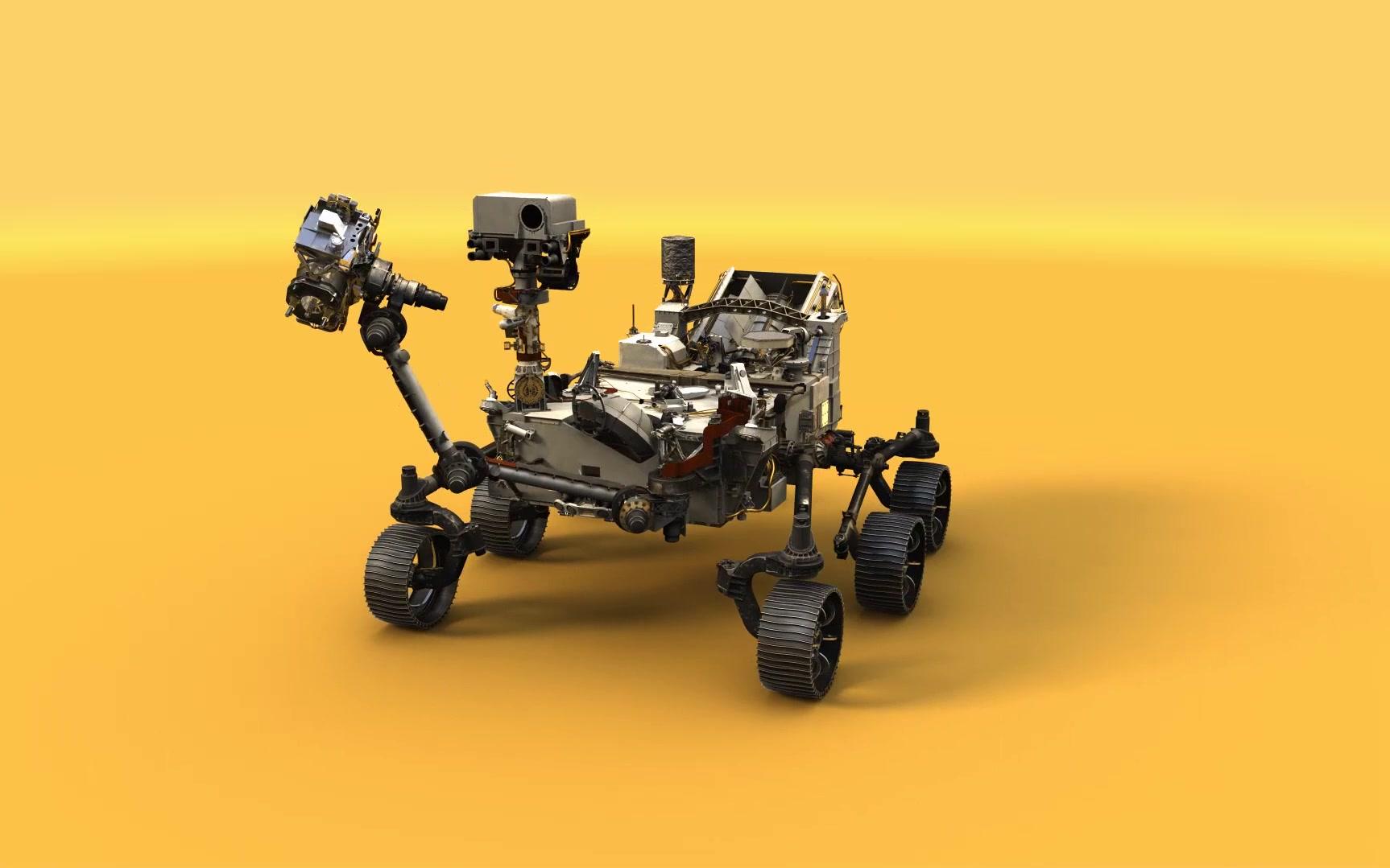 火星2020漫游车【nasa】【模型展示】【mars 2020 rover model video