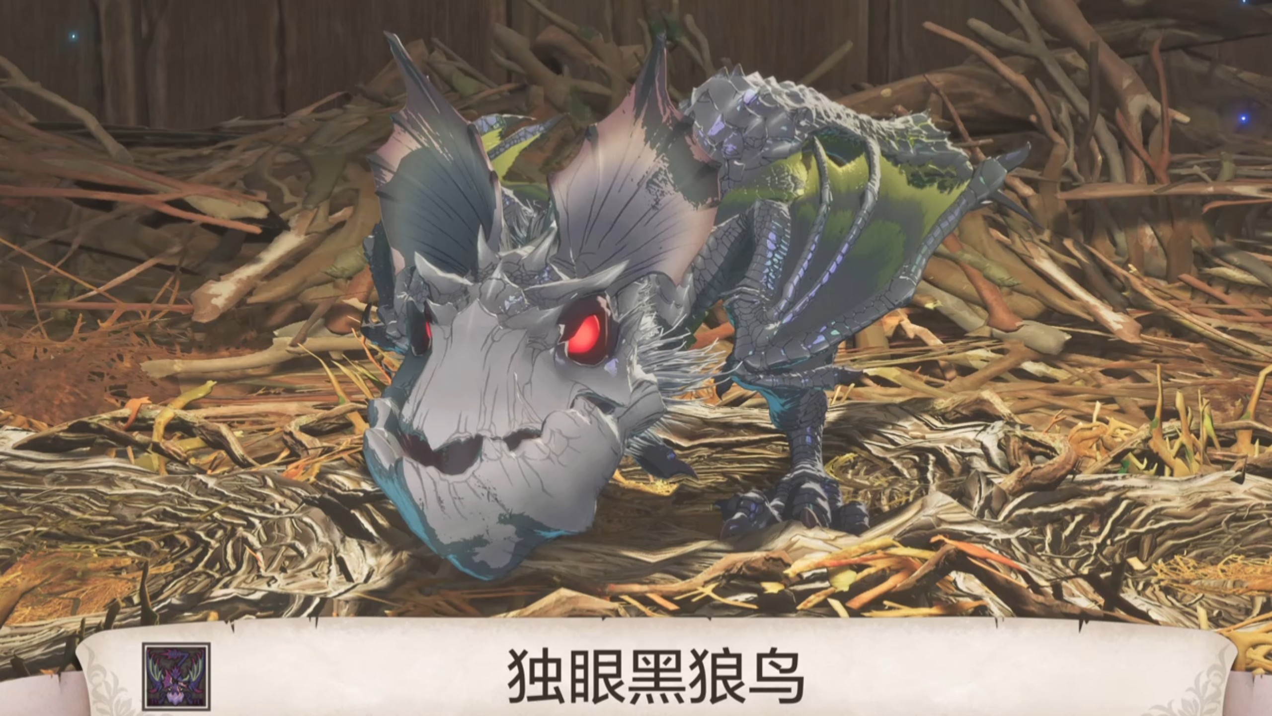 银色独眼黑狼鸟好帅啊