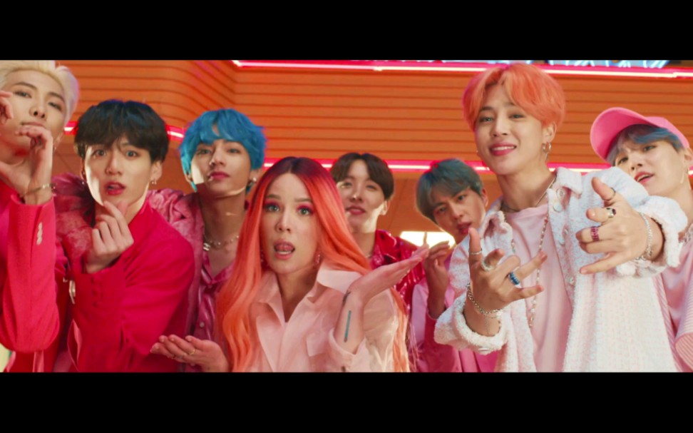 防弹少年团混音btsboywithluvfeathalseyarei