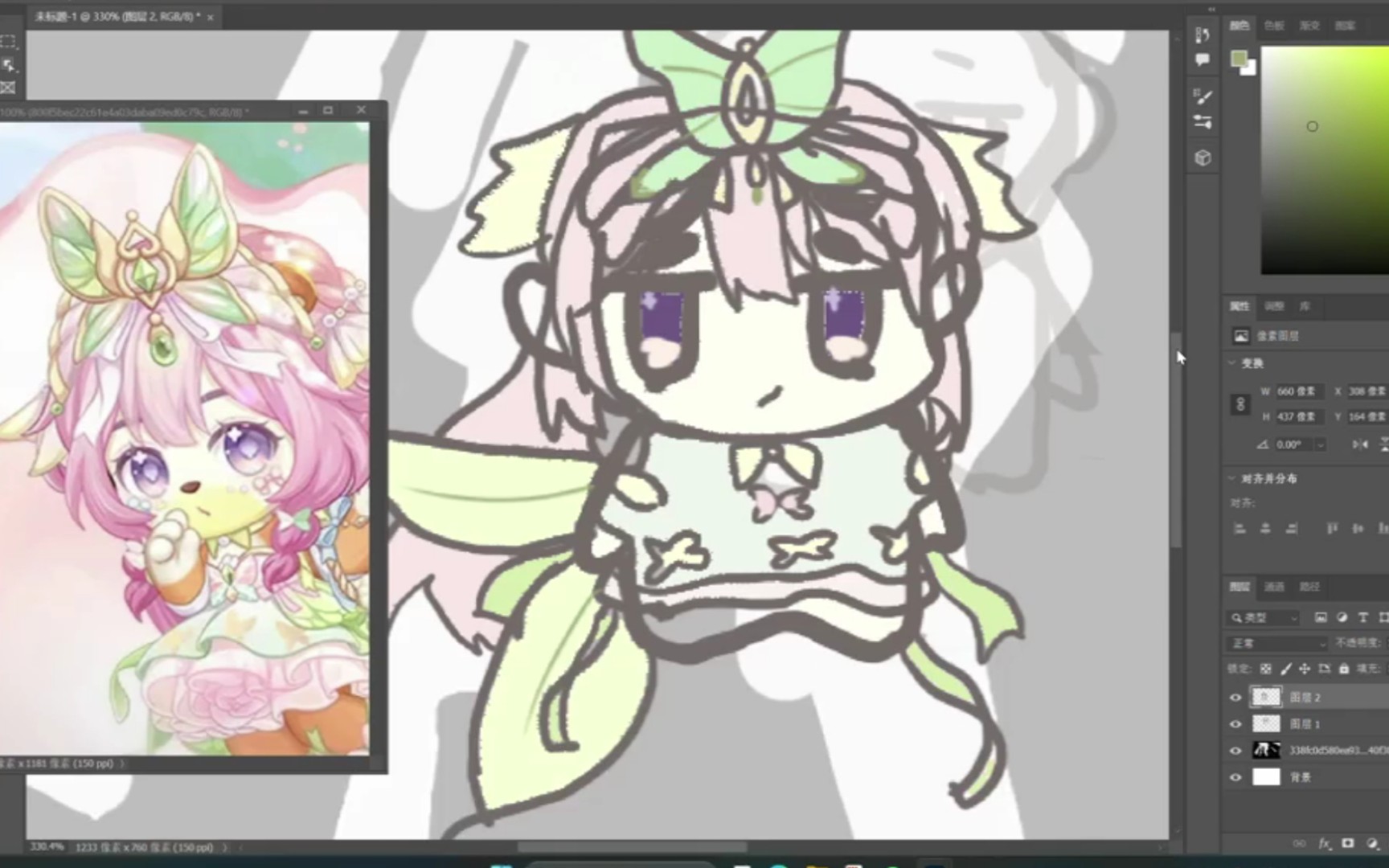 把小奥比拟人成超可爱的qq小人是什么样子?