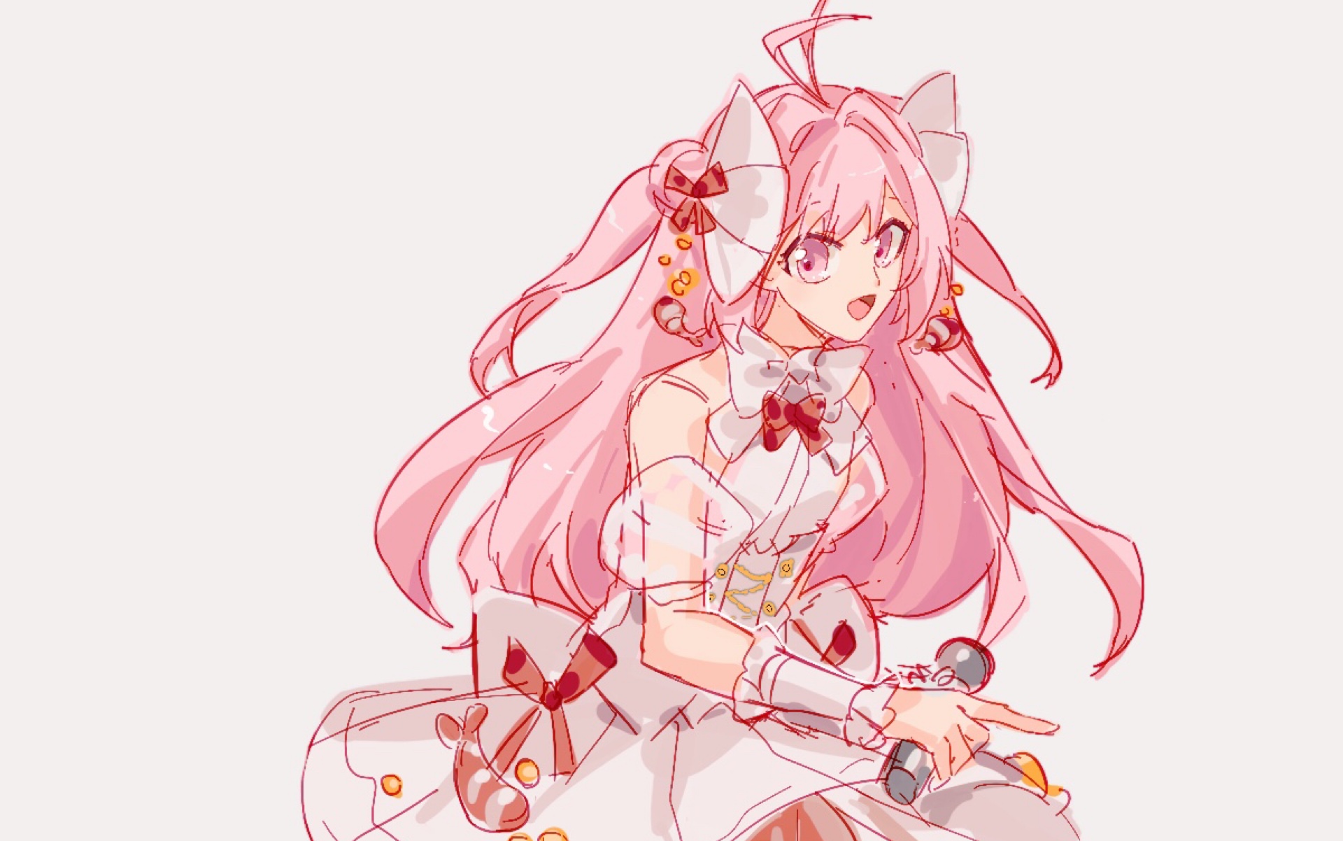 【procreate】食物语 虾饺(过程(动作有参考