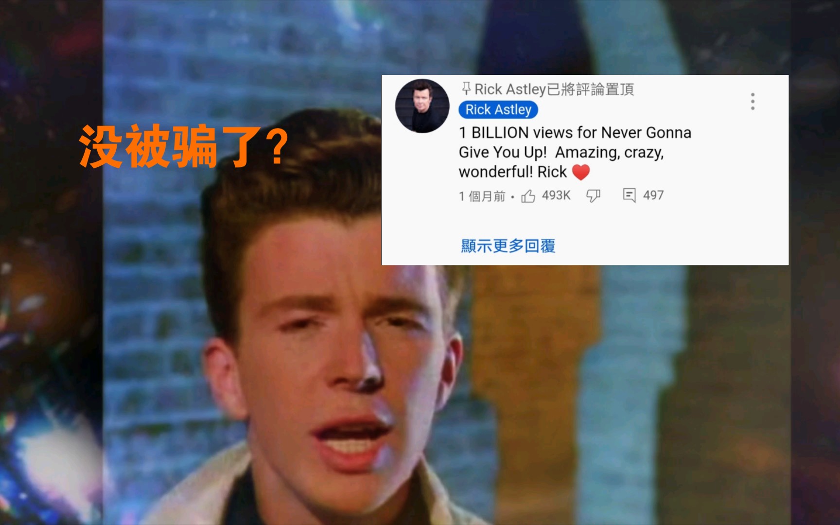 你被骗了但是你没有完全被骗nevergonnagiveyouup下的评论