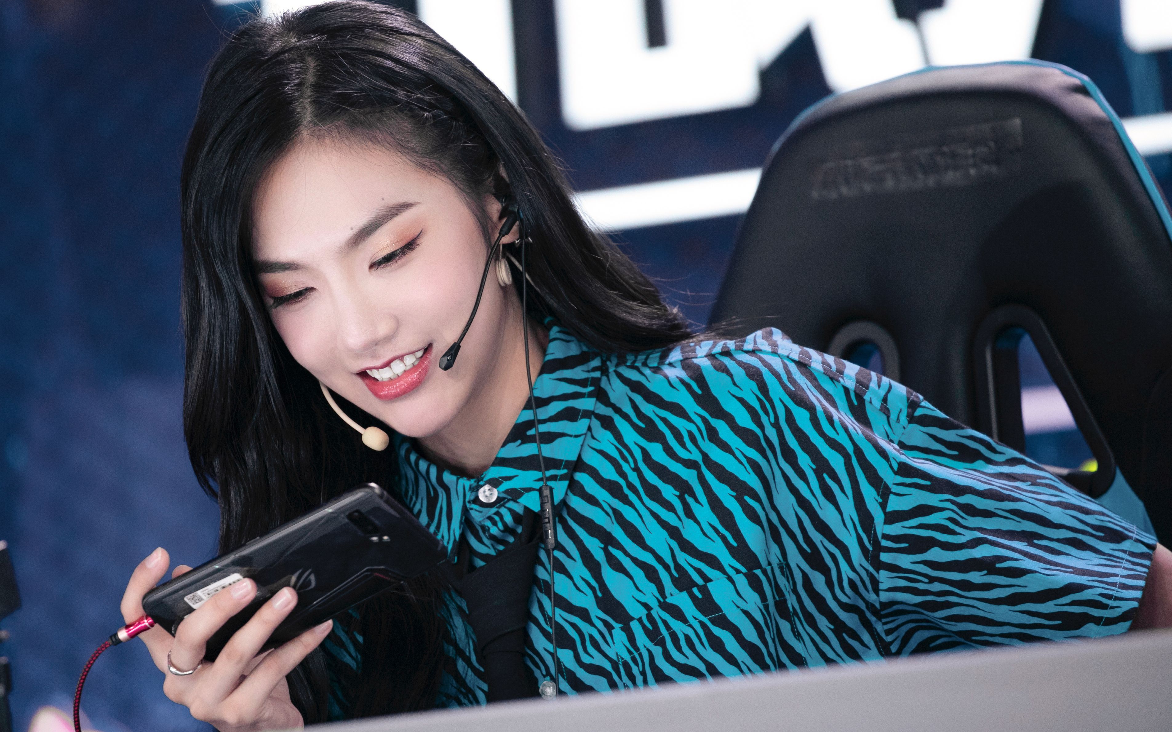 曾可妮 200808 qq名人赛录屏全程