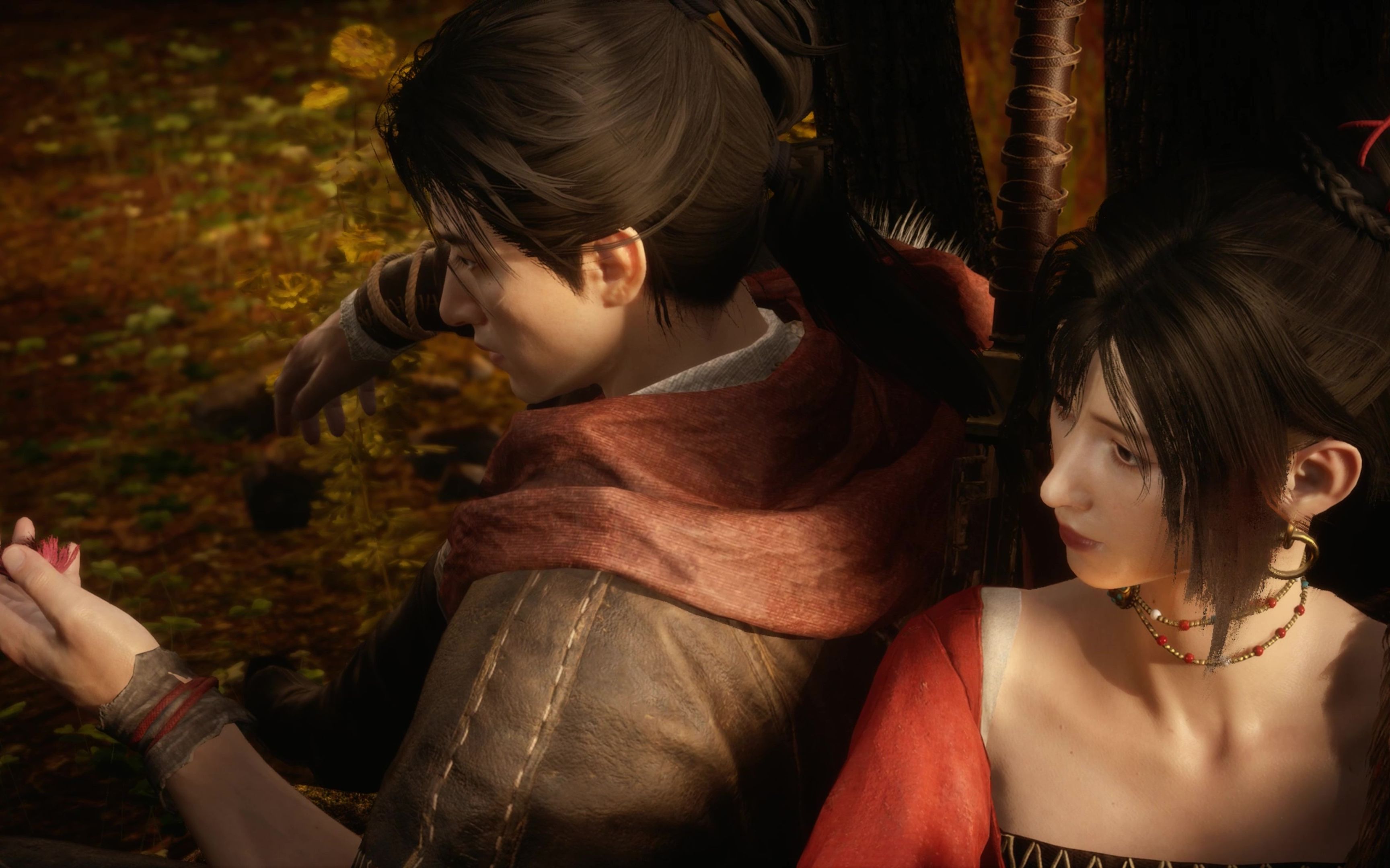 轩辕剑柒 褚红与太史昭 温情暖暖