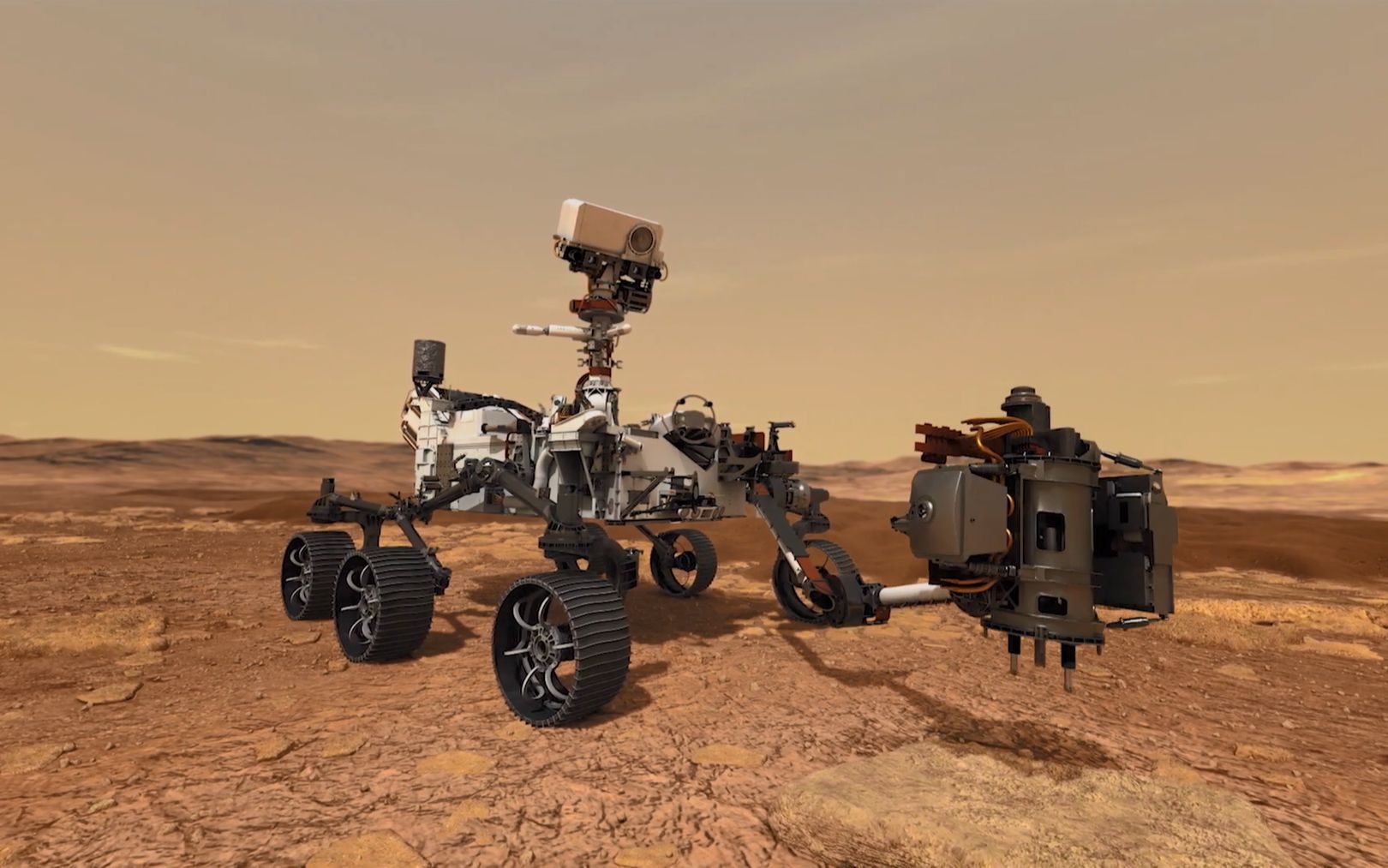 nasa毅力号火星车火星探测最新火星探测车涉及的技术和它要完成的任务