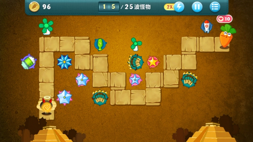 保卫萝卜1—沙漠5