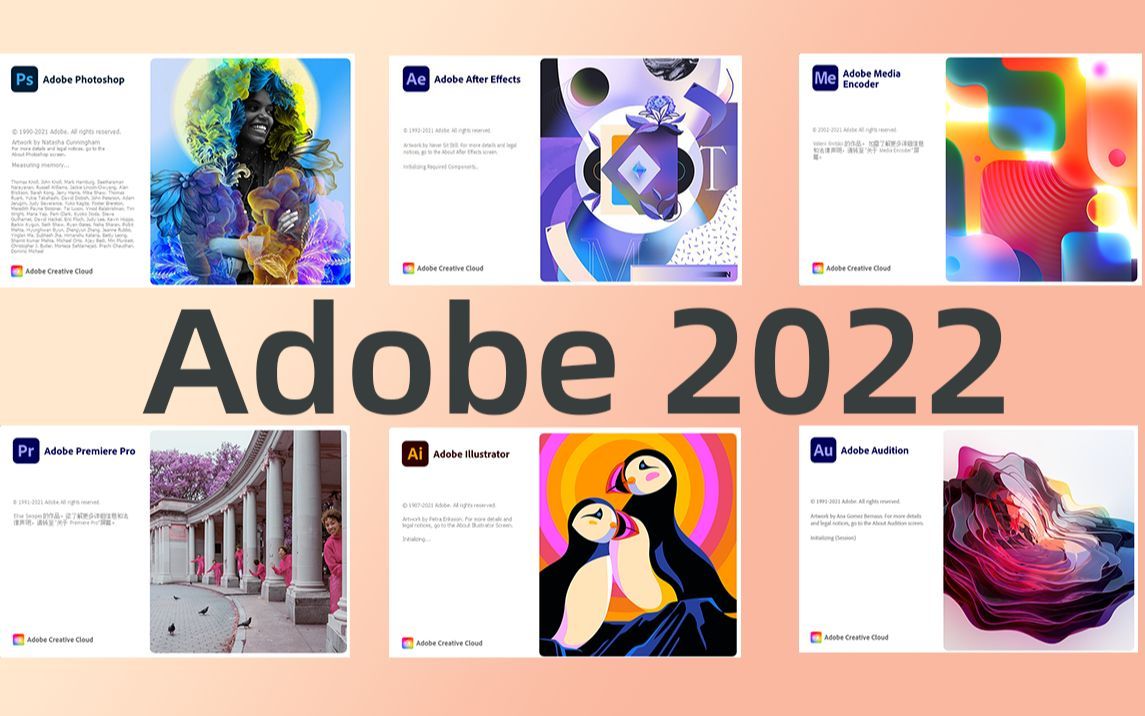 Adobe 2022全家桶发布啦 | 附高速下载链接哔哩哔哩bilibili