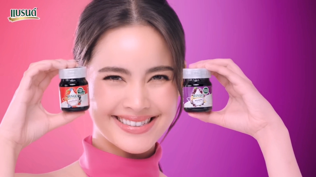 yaya 代言brands world thailand白兰氏饮品广告