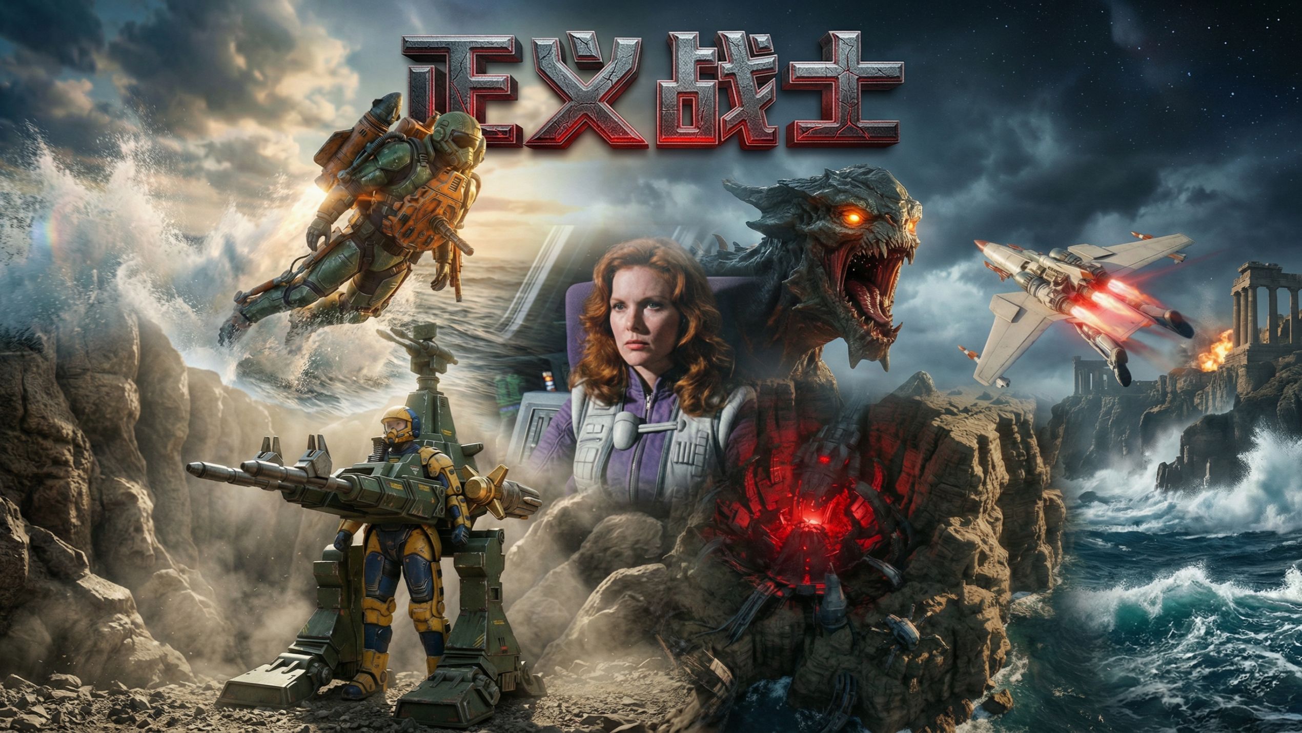 正义战士真人版