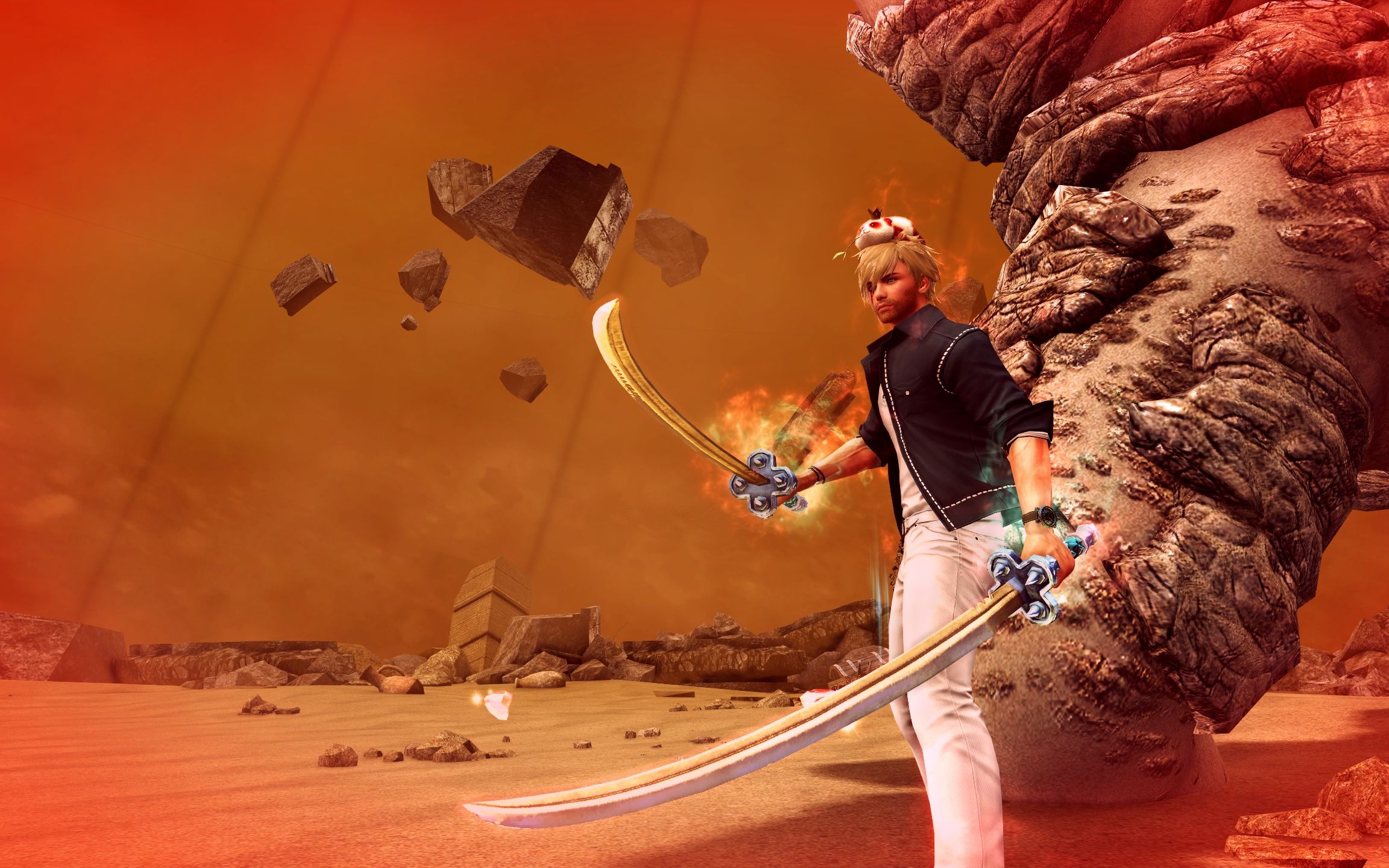 【洛奇英雄传】无ui solo 双剑利斯塔-哈盘