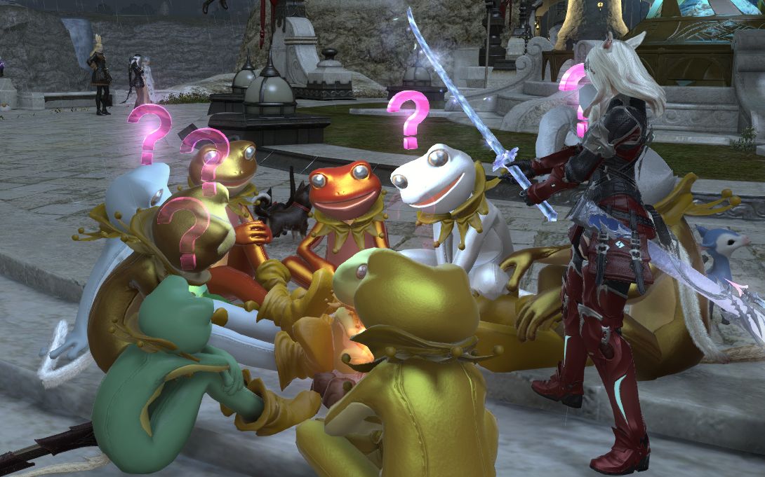 ff14 7.0青蛙族偷跑_哔哩哔哩bilibili_最终幻想14